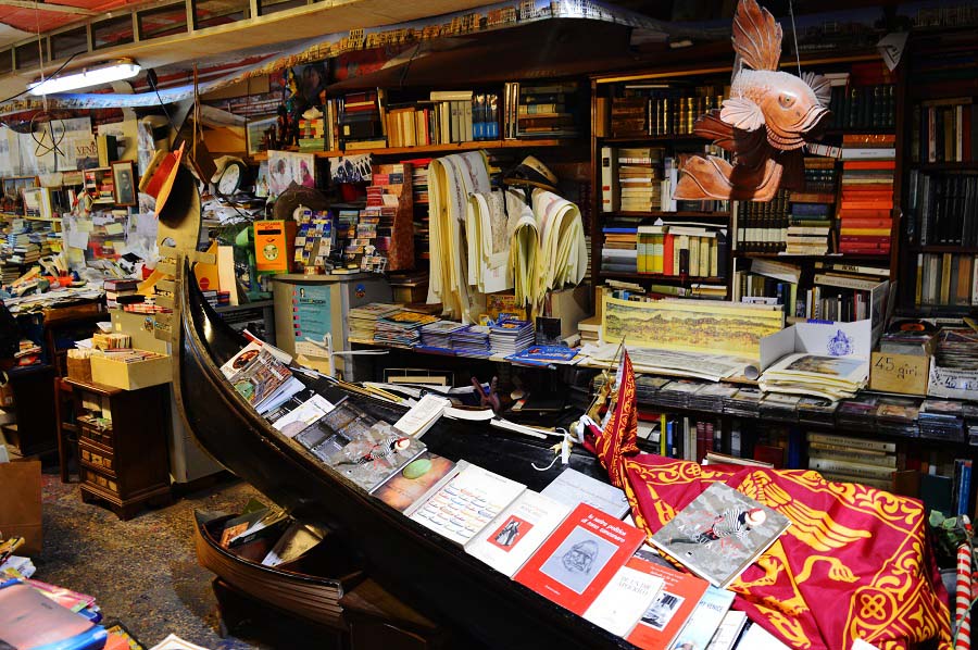 Acqua Alta Bookshop - Like Something from Wonderland